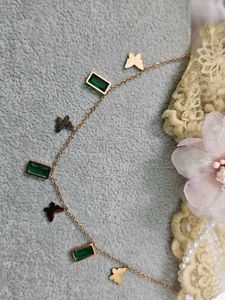 Rose Gold Anti Tarnish Chain Pendent