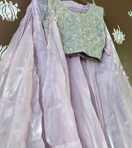 Lavender Lehenga Choli