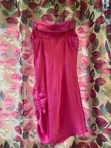 Vero Moda Dress With Ruched Side
