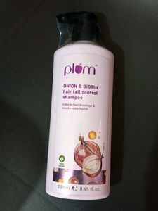 plum onion And Biotin Hair Fall Control Shampoo