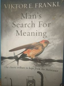"Man's Search For Meaning" BOOK