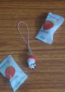 Sale!!! Hello Kitty Strawberry Phone Charm