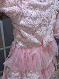 Cute Pink Dress For Girls