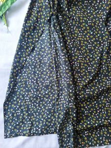 Floral Maxi Slit Dress