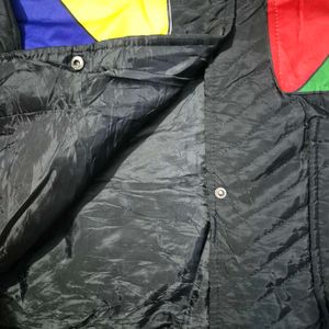 Unique Graphic Puffer Jacket