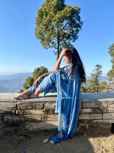 Elegant Blue Kurta Set