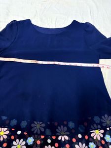 Cute Girls&#39; Floral Top