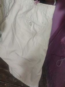 KLP Jeans Beige Shorts