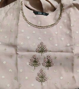 Elegant Embroidered Kurta