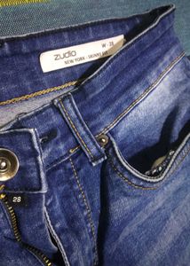 Mens Blue Jeans 28 Inches Waist
