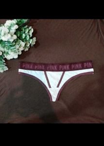 5 Pink Lingerie Thong