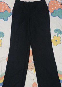 Navy striped  Straight Leg Pants