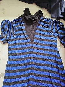 Striped Blue Dress