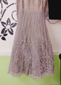 Silver Grey Gwon Duppata