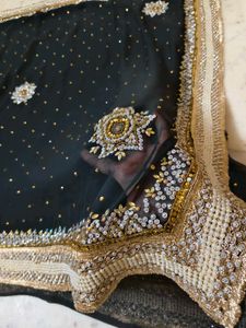 Black 🖤 Gorgeous Saree 💝