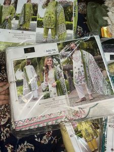 Choose Any One Aaliya Lawn Dupatta Suit