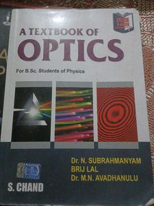 A Text Book Of Optics