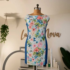 Floral Print Sheath Dress