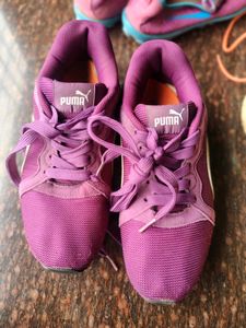Puma  Original purple sneakers.....
