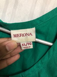 Merona. Green Sleeveless Top