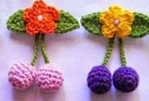 Colorful Flower Keychain