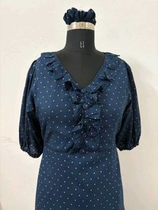 Polka Dot Maxi Dress