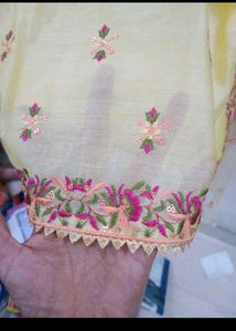 padded partywear Kurta Set