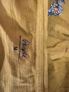 Wildflower Embroidered Tee