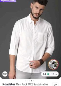 Men&#39;s Black and White Shirt Pack