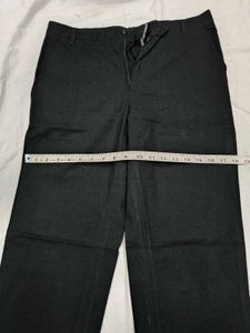 Classic Black Linen Trousers