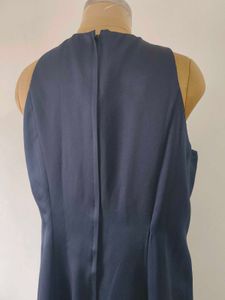 Navy Sleeveless Gown