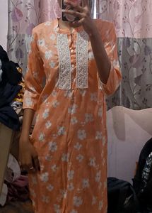 Orange Kurta