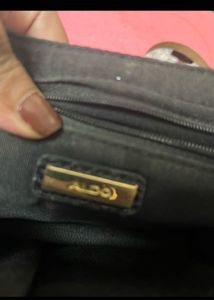 Aldo Chic Black &amp; Gold Chain Shoulder Bag
