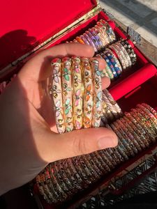 Floral Bangle Set