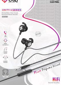 U&amp;I Unity-5 Perfume Wired Earphones