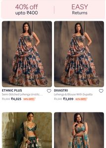 Floral Lehenga Choli Set