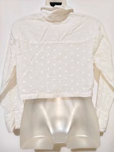 🎊Buy 1, Get 1 Free🎁32"-34" White Heart Crop Top