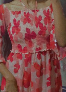 Floral Tiered Dress
