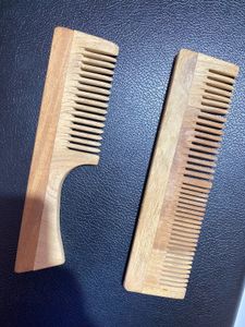 WOOD COMB (Pack of 2)