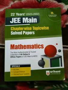 Jee Main Maths Book Arihant..