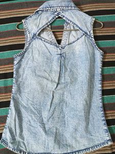Nuon By Westside Denim Sleevless Top