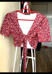 Wrap Around Crop Top