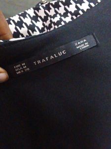 ZARA Chic Houndstooth Dress