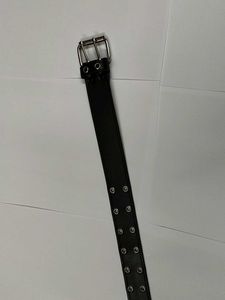 Black Rivet Belt