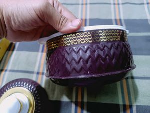 New Casrole N Plastic Basket