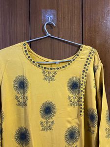 Mustard Kurta