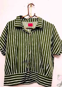 Striped Green Shirt