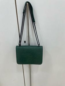 YSL Emerald Croc Bag 💚 Street Luxe Vibe ✨ Now!