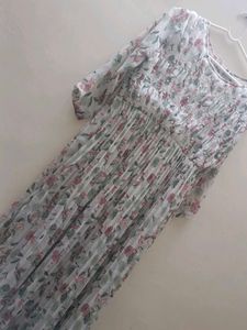 Floral Print Maxi Dress