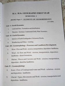 Physical Geography Textbook - First Year